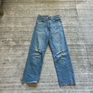 Levi’s ribcage straight ankle women’s jeans